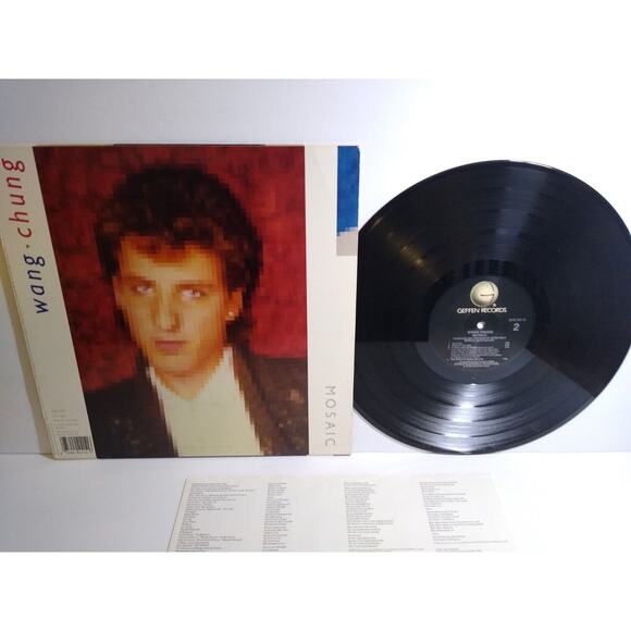 Wang Chung Mosaic Vinyl LP Record Album 1986 Everybody Have Fun Tonight SynthPop - Picture 5 of 6
